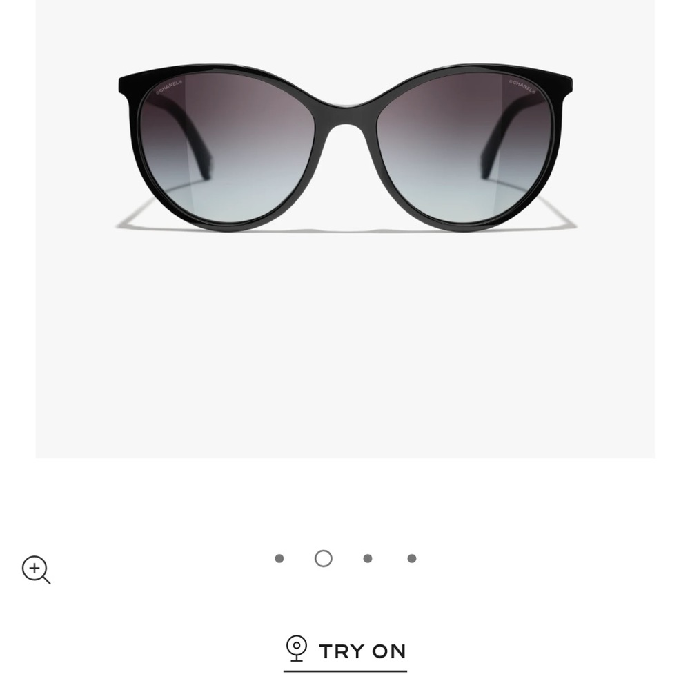 Black Chanel Pantos sunglasses - in brand new condition